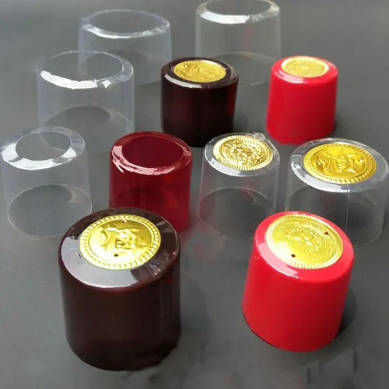 Wine To Beer To Liquor - 100X PVC Wijnfles Krimpfolie Verzegelde Krimpkous
