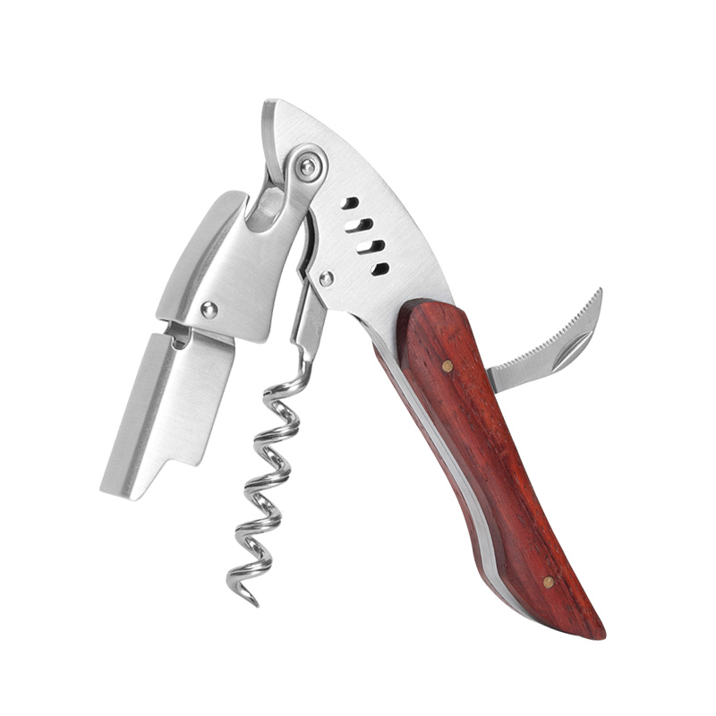 Wine Beer Opener - Creatieve Haaienwijnflesopener Roestvrijstalen schroevendraaier Bierbaraccessoires Gratis