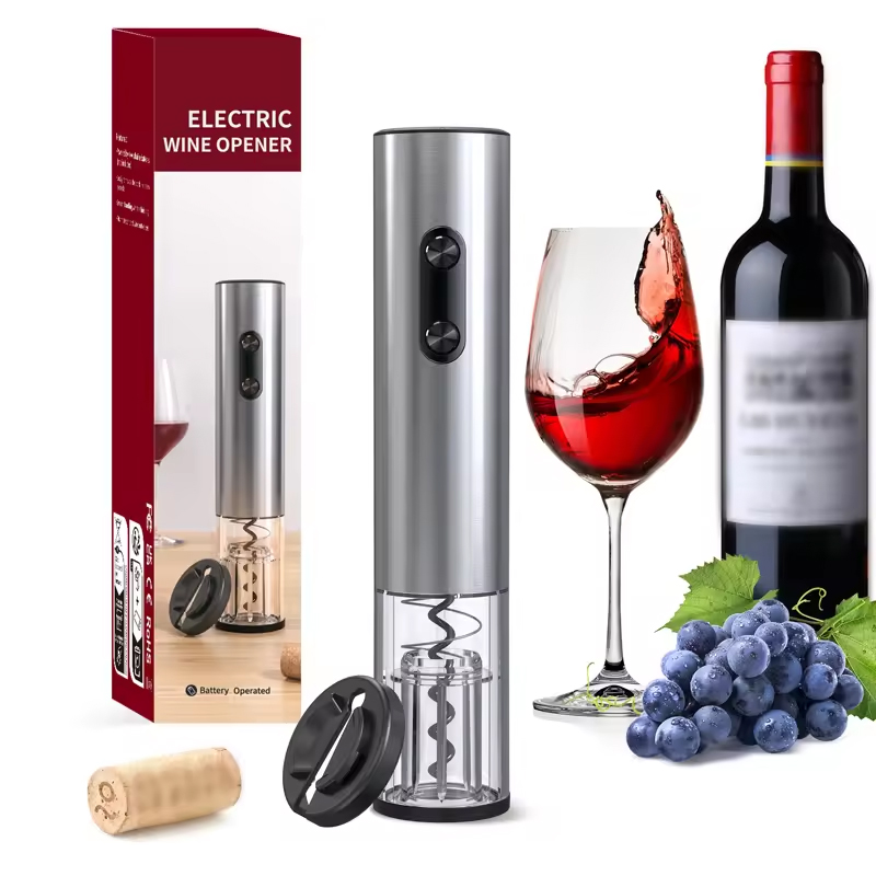 Wine Beer Opener - 1/4 stks Elektrische Wijnflesopener Automatische Rode