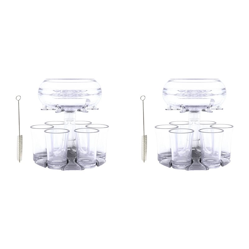 Wine To Beer To Liquor - M11K-2 Set 6 Shotglaasjes Wijn Whisky