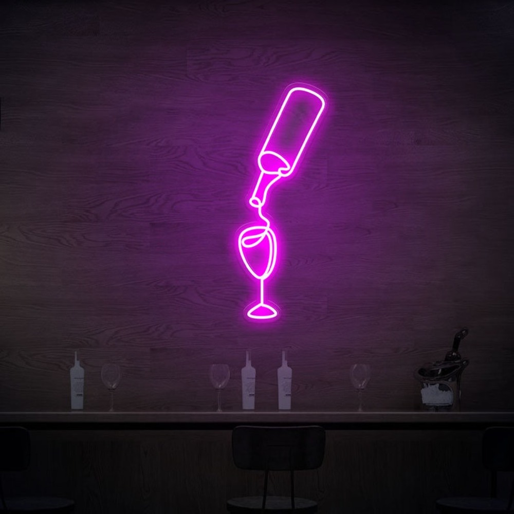Wijn Led Neon Sign verlichting - Wine In Beer Store recensie en prijs
