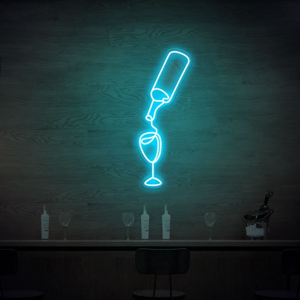 Wijn Led Neon Sign verlichting - Wine In Beer Store recensie en prijs