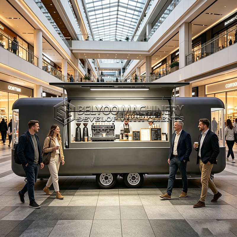 Belyoo mobiele koffie catering - Beer & Wine Jockey Plaza Shopping recensie en prijs