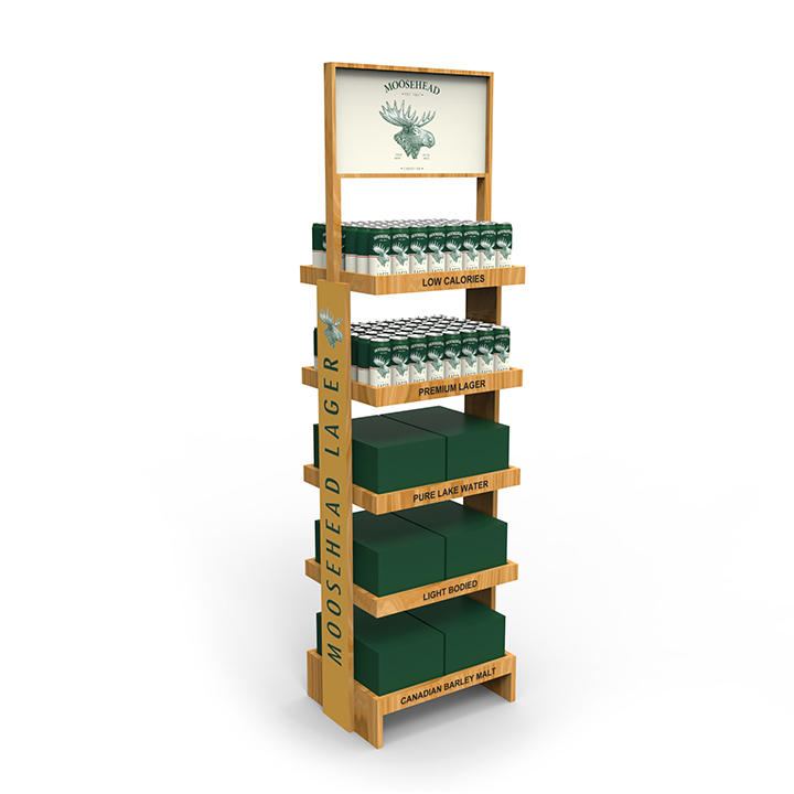 Aangepaste winkel van vloer to - Wine In Beer Store recensie en prijs