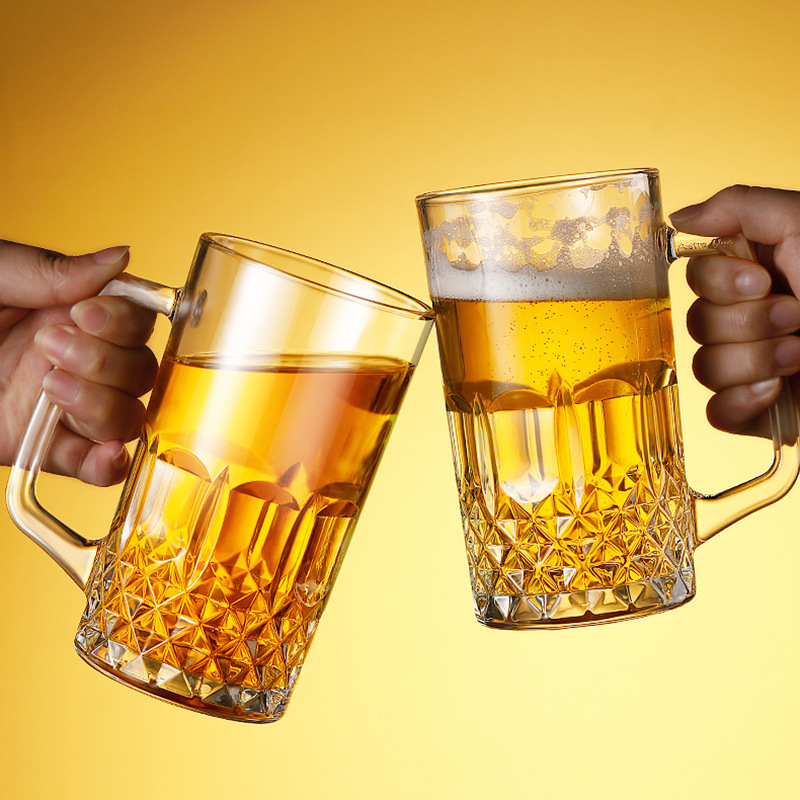 600 ml/1000 ml bierglas met ha - Beer Mug Handled recensie en prijs