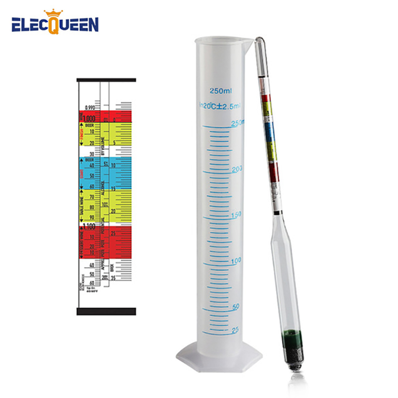 3 schaal Hydrometer Maken Trip - Beer Wine Hobby recensie en prijs
