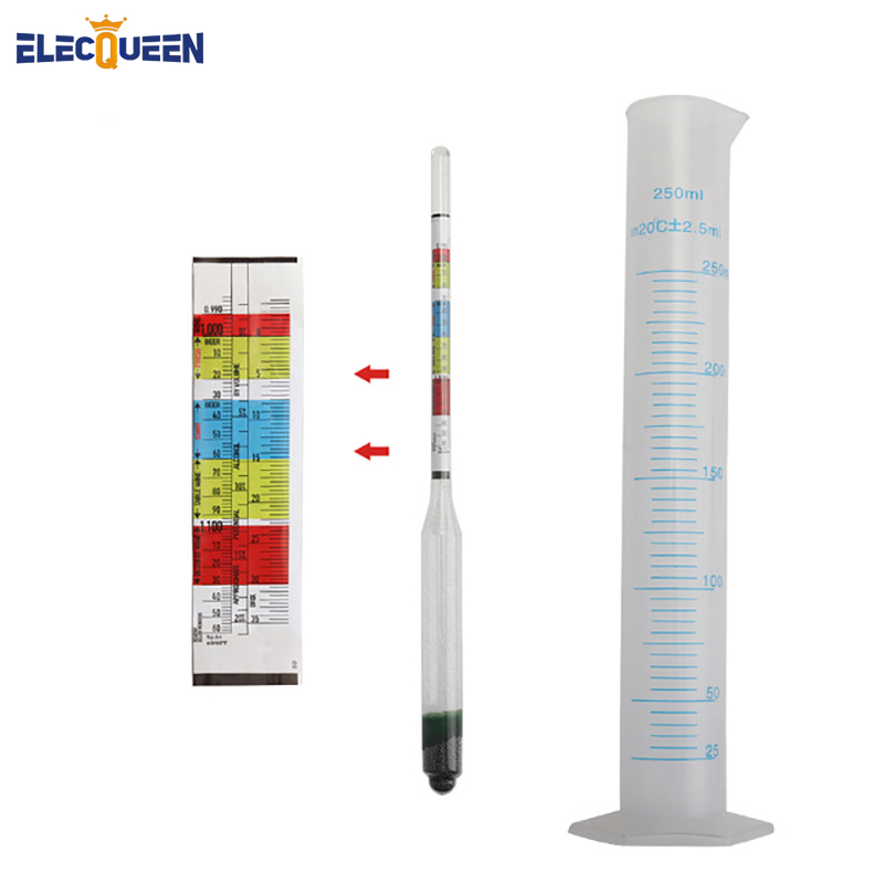 3 schaal Hydrometer Maken Trip - Beer Wine Hobby recensie en prijs