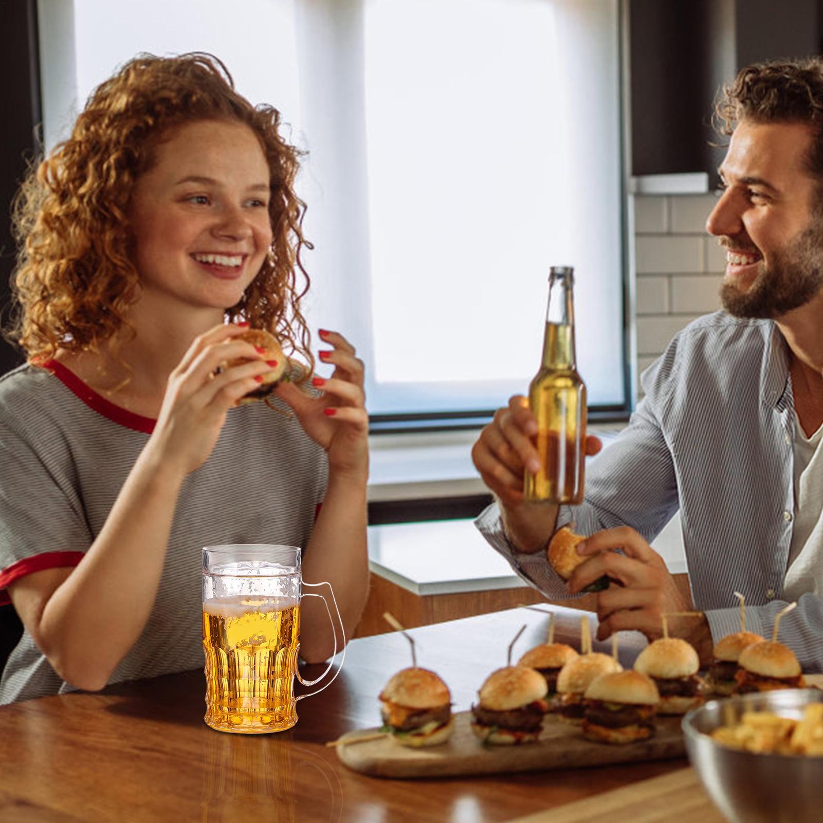 450ML Dubbellaags Gesimuleerde - Beer Mug Handled recensie en prijs