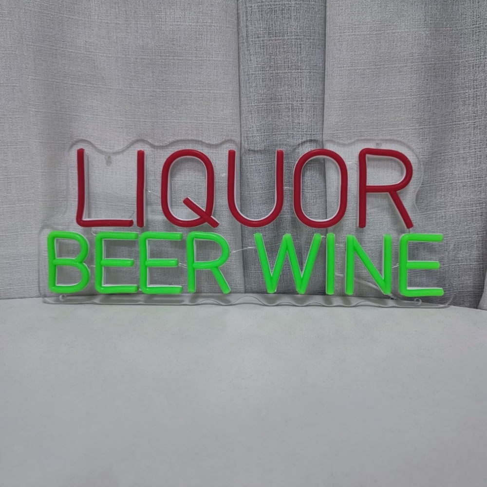 LED Neon Lichtreclame voor dra - Wine In Beer Store recensie en prijs