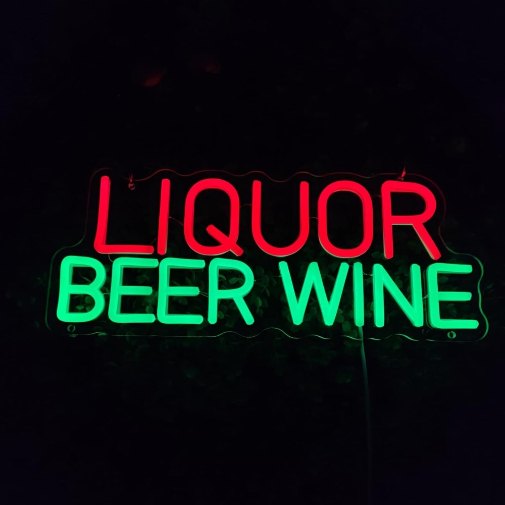LED Neon Lichtreclame voor dra - Wine In Beer Store recensie en prijs