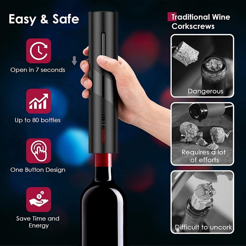 Oplaadbare multifunctionele el - Wine Beer Opener recensie en prijs