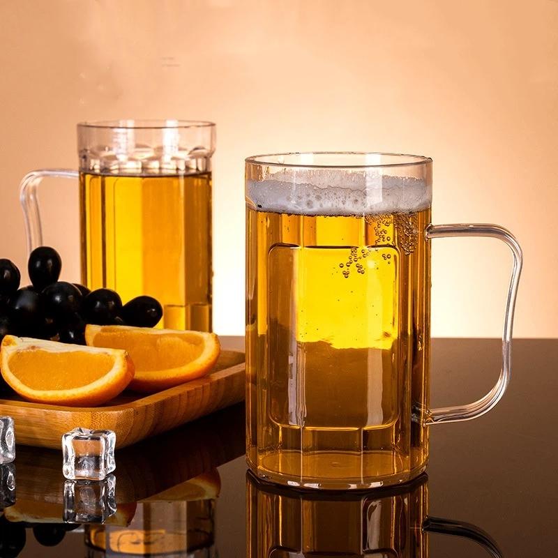 Stijlvolle acryl biermok met h - Beer Mug Handled recensie en prijs