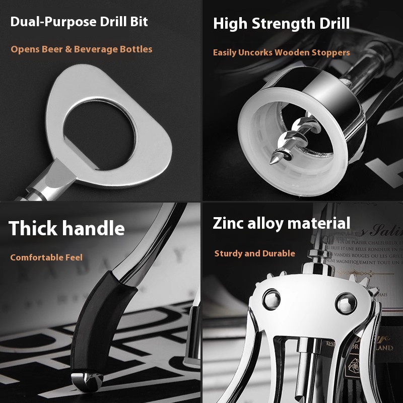 Gianxi Rode Wijn Flesopener Th - Wine Beer Opener recensie en prijs