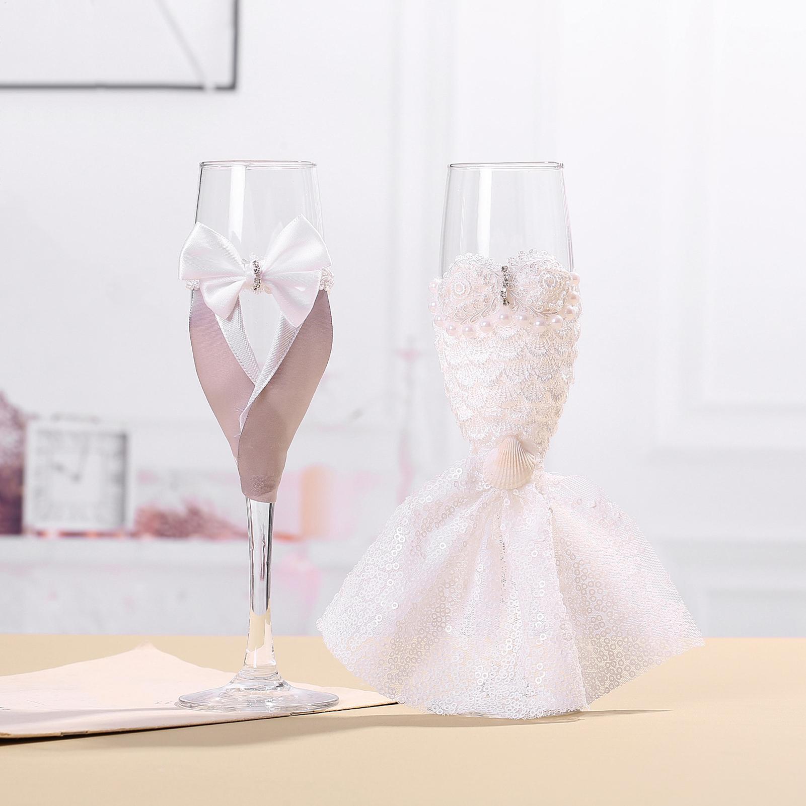 Bruids- en bruidegombril 1 paa - Champagne Flute Pair recensie en prijs