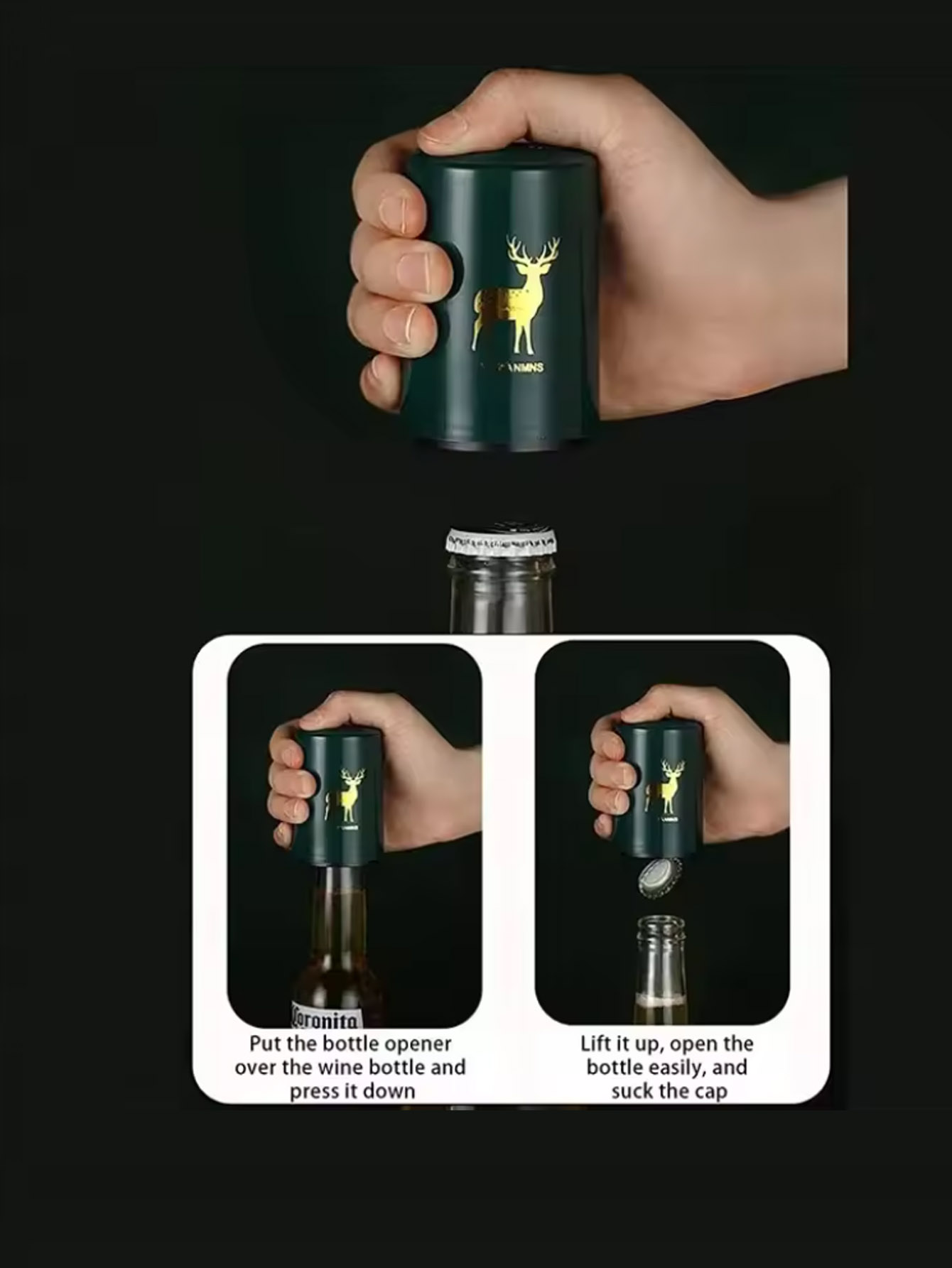 1 Stuks Automatische Bierfleso - Wine Beer Opener recensie en prijs