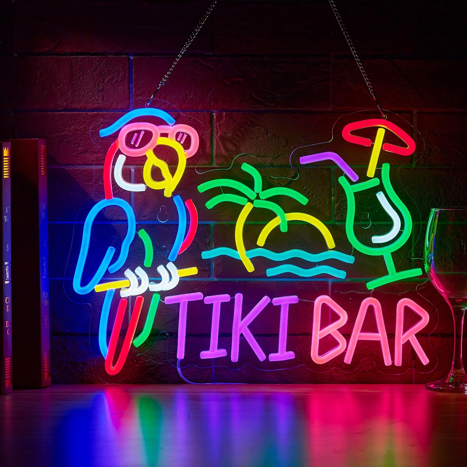 Tiki Bar Papegaai Palmboom Neo - Beer & Wine Jockey Plaza Shopping recensie en prijs