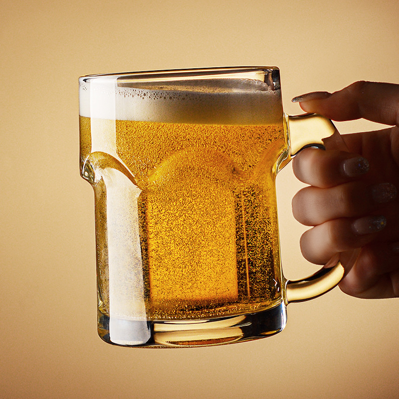 Huishoudelijke biermok met han - Beer Mug Handled recensie en prijs