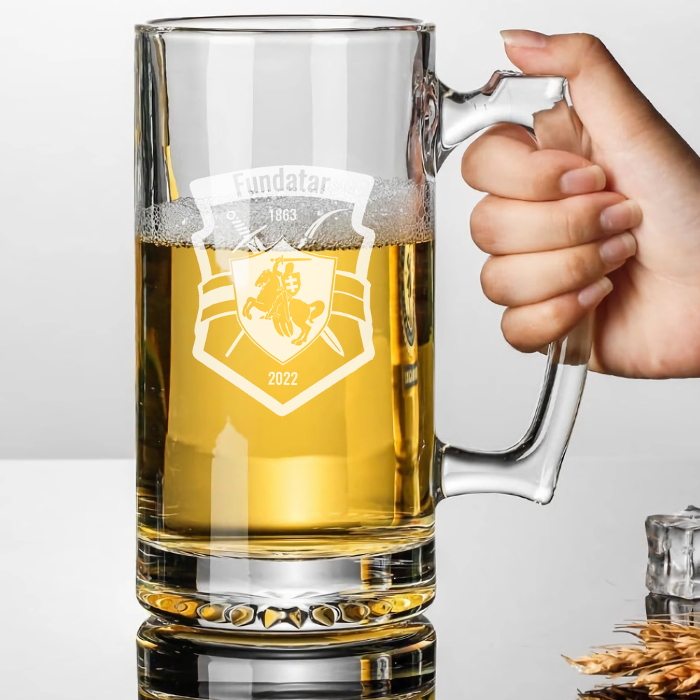 Gepersonaliseerde bierglas 500 - Beer Mug Handled recensie en prijs